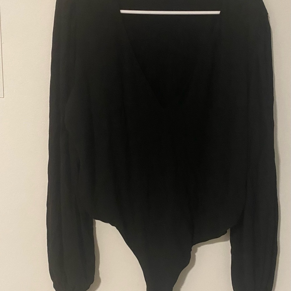 Black HALARA bodysuit
